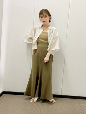 「kbf_ootd」｜「アイテム（その他）」を使った、serikaさん（レディース・153cm）の春コーディネート