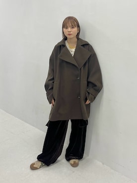 「アイテム（その他アウター）」を使った、serikaさん（レディース・153cm・20代）の秋コーディネート