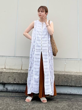 「kbf_ootd」｜「アイテム（その他）」を使った、serikaさん（レディース・153cm）の夏コーディネート
