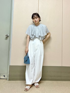 「kbf_ootd」｜「アイテム（その他）」を使った、serikaさん（レディース・153cm）の夏コーディネート