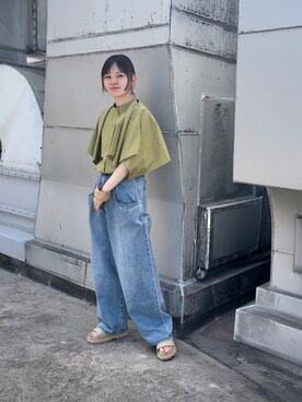 「kbf_ootd」｜「アイテム（その他）」を使った、serikaさん（レディース・153cm）の春コーディネート