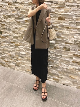 「JOURNAL STANDARD（ジャーナルスタンダード）のアイテム（ブルゾン）」を使った、clo____22さん（レディース・163cm）の秋コーディネート