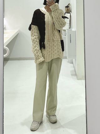 MOUSSY（マウジー）の「FAUX LEATHER STRAIGHT パンツ（その他