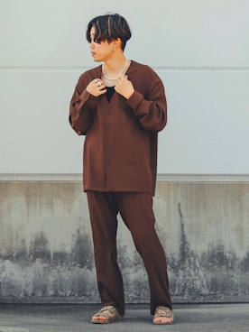 「BEAMS BOY（ビームスボーイ）のアイテム（アクセサリー）」を使った、asei  ikarashiさん（メンズ・162cm）の夏コーディネート