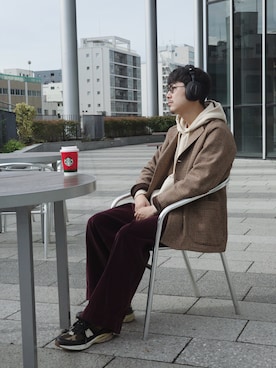 「ガンクラブチェック」｜ｽｽﾞｷさん（メンズ・171cm）の秋コーディネート