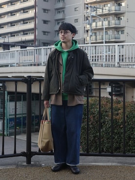 ｽｽﾞｷさん（メンズ・171cm）の冬コーディネート