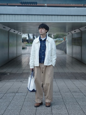 「L.L.Bean（エルエルビーン）のアイテム」を使った、ｽｽﾞｷさん（メンズ・171cm）の春コーディネート