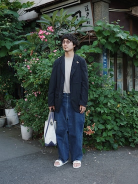 スズキさん(メンズ・171cm)の夏コーディネート