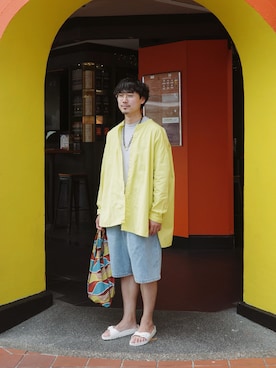 スズキさん(メンズ・171cm)の春コーディネート