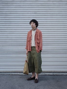 スズキさん(メンズ・171cm)の夏コーディネート