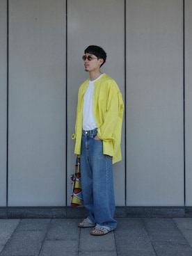 「GALLEGO DESPORTES」｜ｽｽﾞｷさん（メンズ・171cm）の夏コーディネート