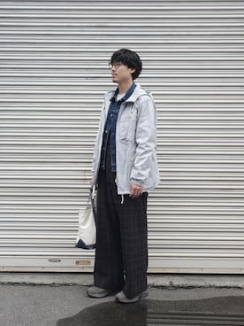 「Scye（サイ）のアイテム」を使った、ｽｽﾞｷさん（メンズ・171cm）の春コーディネート