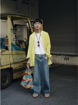 ｽｽﾞｷさん（メンズ・171cm）の夏コーディネート