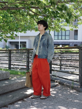 スズキさん(メンズ・171cm)の春コーディネート