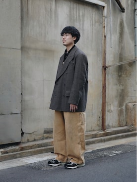 「Scye（サイ）のアイテム」を使った、ｽｽﾞｷさん（メンズ・171cm）の春コーディネート