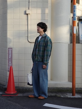 「Scye（サイ）のアイテム」を使った、ｽｽﾞｷさん（メンズ・171cm）の春コーディネート