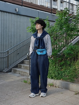 「ニューバランス」｜ｽｽﾞｷさん（メンズ・171cm）の春コーディネート