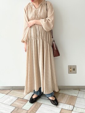 「Crisp（クリスプ）のベーシックデニムパンツ（デニムパンツ）」を使った、maria.さん（レディース・153cm）の夏コーディネート