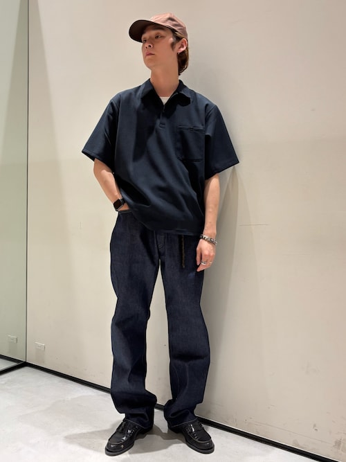 TECH MESH "AMPLE" プルオーバー シャツ（セットアップ着用可）