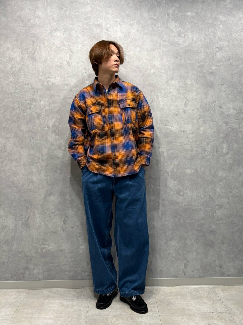 Prentiss / プレンティス 別注 ヘビー ネルチェックシャツを使った人気