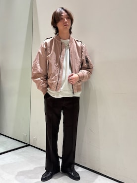 ないきさん（メンズ・182cm）の冬コーディネート