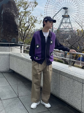 ないきさん（メンズ・182cm）の冬コーディネート