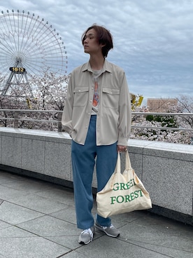 ないきさん（メンズ・182cm）の春コーディネート