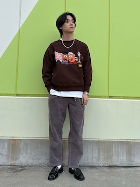 「アイテム（その他）」を使った、ないきさん（メンズ・182cm）の秋コーディネート