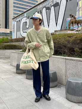 ないきさん（メンズ・182cm）の春コーディネート