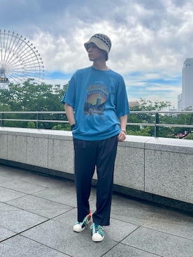 ないきさん（メンズ・182cm）の夏コーディネート