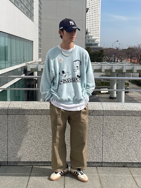 ないきさん（メンズ・182cm）の冬コーディネート