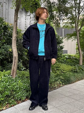 「アイテム（その他アウター）」を使った、ないきさん（メンズ・182cm）の秋コーディネート