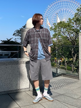 ないきさん（メンズ・182cm）の夏コーディネート