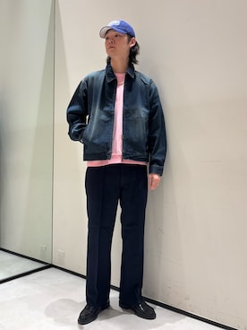 「Dickies（ディッキーズ）のアイテム（パンツ）」を使った、ないきさん（メンズ・182cm）の春コーディネート