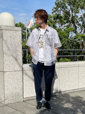 ないきさん（メンズ・182cm）の夏コーディネート