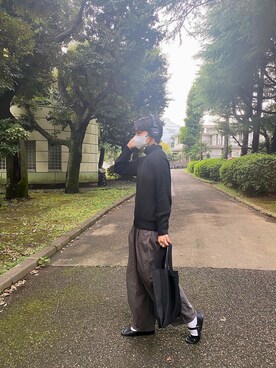 莉子さん（レディース・158cm）の秋コーディネート