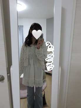 「Honeys（ハニーズ）のアイテム」を使った、なっちゃんさん（レディース・152cm）の春コーディネート