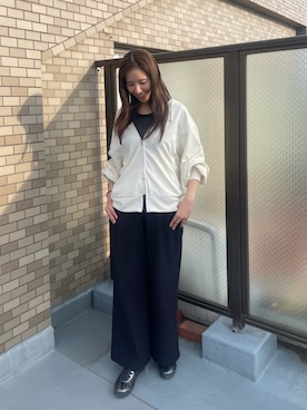 「PLST（プラステ）のアイテム」を使った、eniさん（レディース・170cm）の夏コーディネート