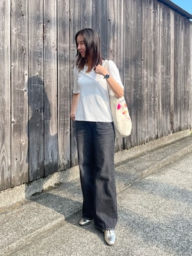 「アイテム（ドレスシューズ）」を使った、eniさん（レディース・170cm）の夏コーディネート