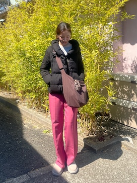 「Auntie Rosa Holiday（アンティローザホリデー）のアイテム」を使った、eniさん（レディース・170cm）の春コーディネート