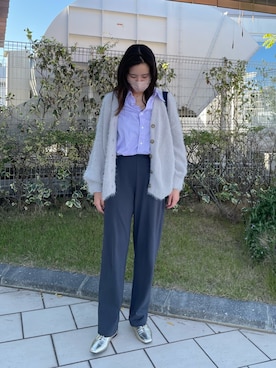 「アイテム（ドレスシューズ）」を使った、eniさん（レディース・170cm）の秋コーディネート