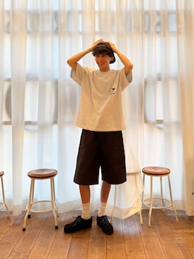 「アーバンリサーチドアーズ」｜Imuさん（メンズ・177cm）の夏コーディネート