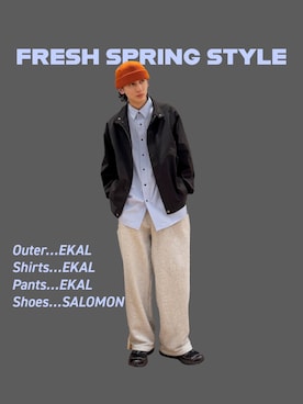 Imuさん（メンズ・177cm）の冬コーディネート