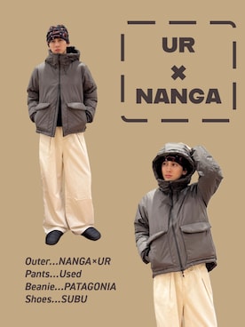 「アイテム（ダウンジャケット/コート）」を使った、Imuさん（メンズ・177cm・20代）の秋コーディネート