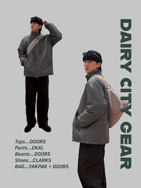 Imuさん（メンズ・177cm）の冬コーディネート