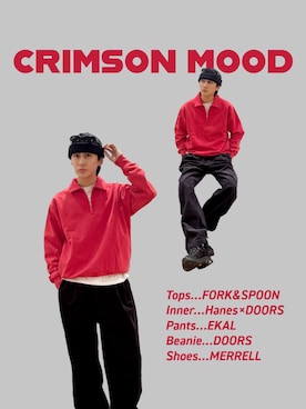 「アイテム（ニットキャップ/ビーニー）」を使った、Imuさん（メンズ・177cm・20代）の秋コーディネート