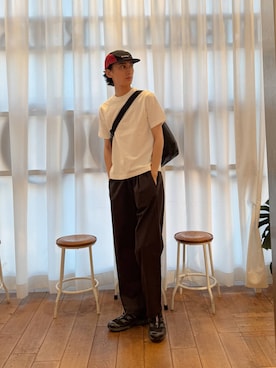 「URBANRESEARCH」｜Imuさん（メンズ・177cm）の夏コーディネート