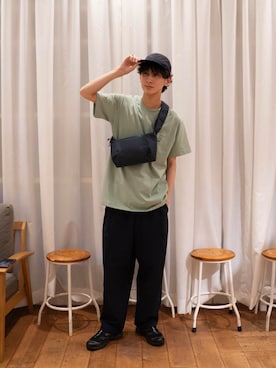 「KEEN（キーン）のアイテム」を使った、Imuさん（メンズ・177cm）の夏コーディネート