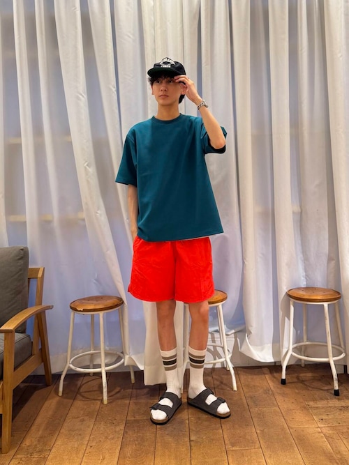 FORK&SPOON　ストレッチダンボールショートスリーブTシャツ