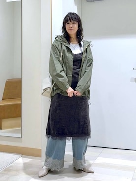 「撥水」｜nonさん（レディース・166cm）の秋コーディネート